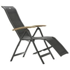 Hartman Alice Komfort-Relaxsessel Aluminium/Textilene Mit Teak-Armlehnen Xerix -Garten Leben 923992 5