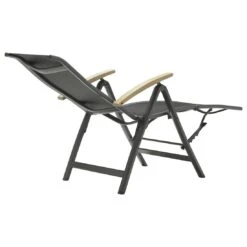 Hartman Alice Komfort-Relaxsessel Aluminium/Textilene Mit Teak-Armlehnen Xerix -Garten Leben 923992 6