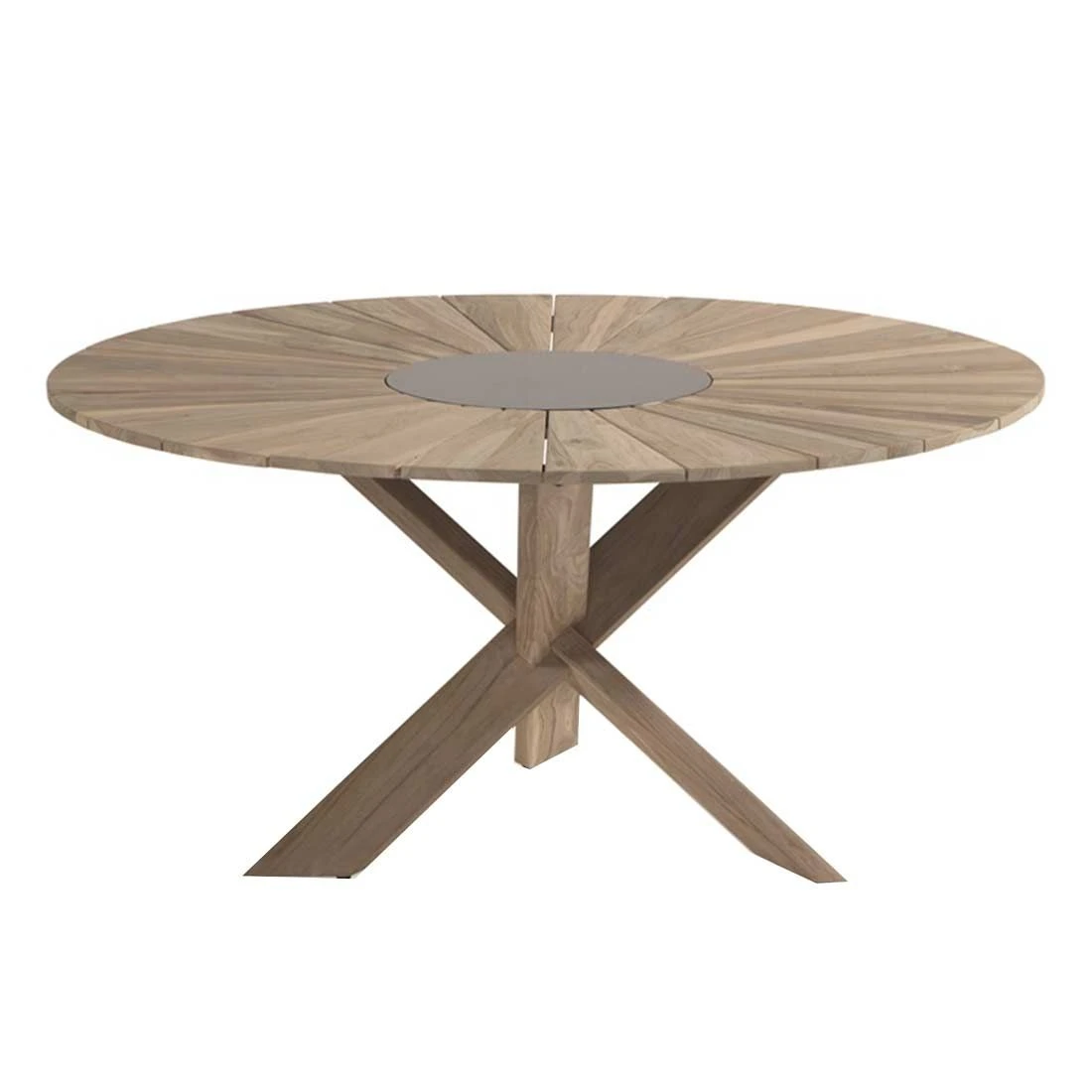 Hartman Provence Tischverlängerung Ø49,5cm Granit Schwarz 4 Hartman Provence Tischverlängerung Ø49,5cm Granit Schwarz – Bild 2