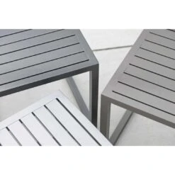 Stern Robin Beistelltisch 40x40 Cm Aluminium Anthrazit -Garten Leben 926093 4