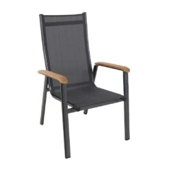 MWH Reno Gartenmöbelset 7tlg Mit Alutapo Gartentisch 160x95cm Eisengrau/Anthrazit -Garten Leben 926775 3