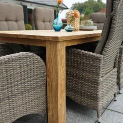 Ploß Rabida Gartenmöbelset 7-teilig Mit Ploß Lofttisch Laredo 200x100cm Champagner -Garten Leben 930130 4