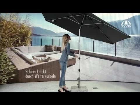 Doppler Expert Sonnenschirm Ø320cm Mit Kurbel Natur 3 Doppler Expert Sonnenschirm Ø320cm Mit Kurbel Natur
