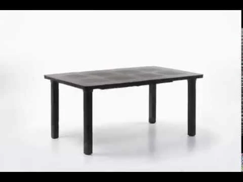 Nardi Bora Gartenmöbelset 7-tlg. Kunststoff Anthrazit 3 Nardi Bora Gartenmöbelset 7-tlg. Kunststoff Anthrazit