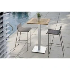 Stern Barny Garten-Barstuhl Edelstahl/Textilene Edelstahl/Silbergrau -Garten Leben 940767 11