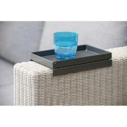 Stern Tablett 25x15,5x5cm Für Armlehne Fontana Anthrazit 9 Stern Tablett 25x15,5x5cm Für Armlehne Fontana Anthrazit -Garten Leben 941526 3