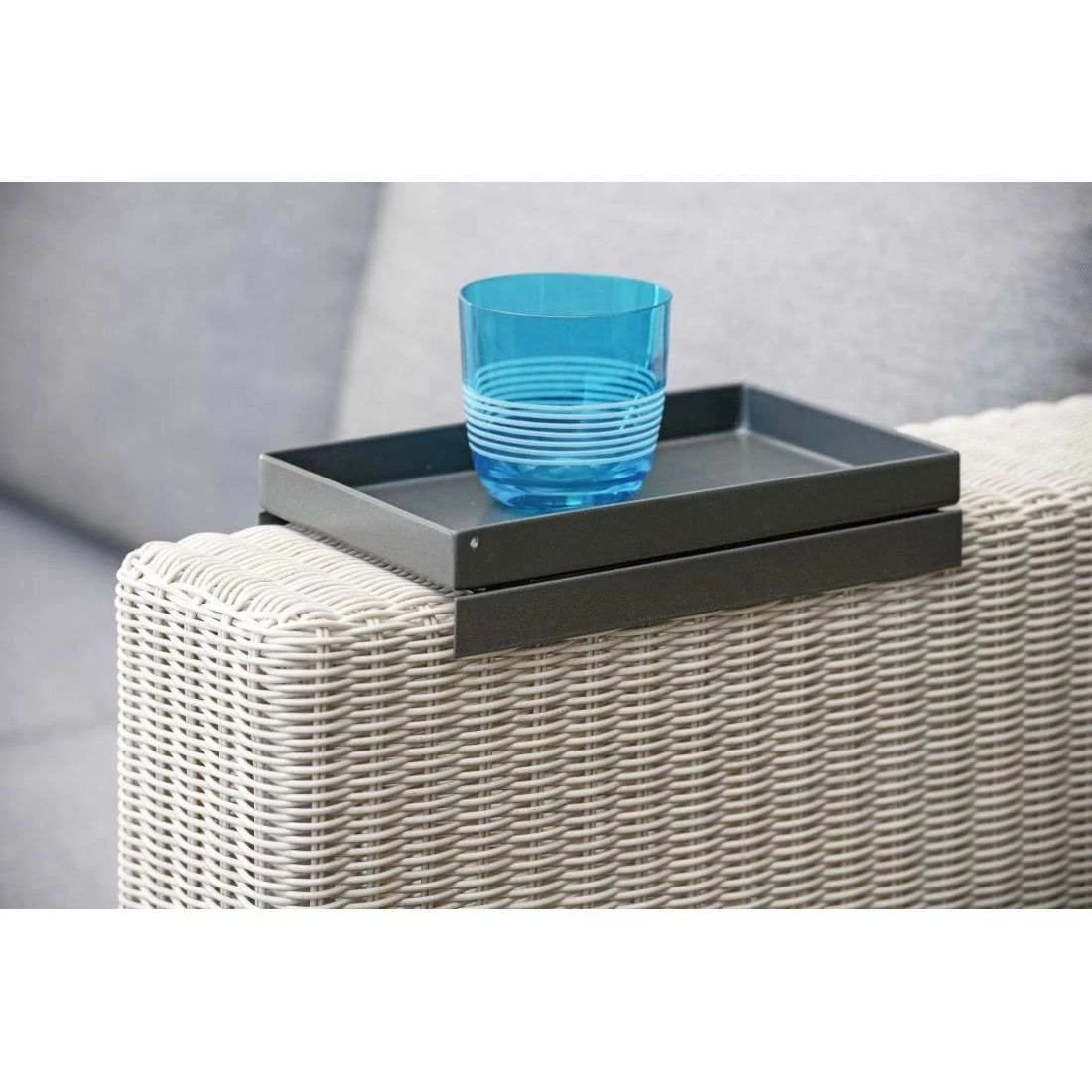 Stern Tablett 25x15,5x5cm Für Armlehne Fontana Anthrazit 5 Stern Tablett 25x15,5x5cm Für Armlehne Fontana Anthrazit – Bild 3