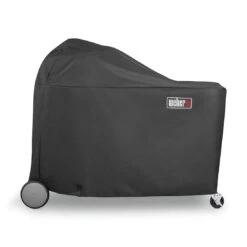 Weber Premium Grillabdeckung Für Summit Charcoal Grillcenter Schwarz