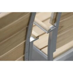 Stern Savona Stapelsessel-Gartenmöbelset 5-teilig Mit Tisch 160x90cm Natur -Garten Leben 951228 4