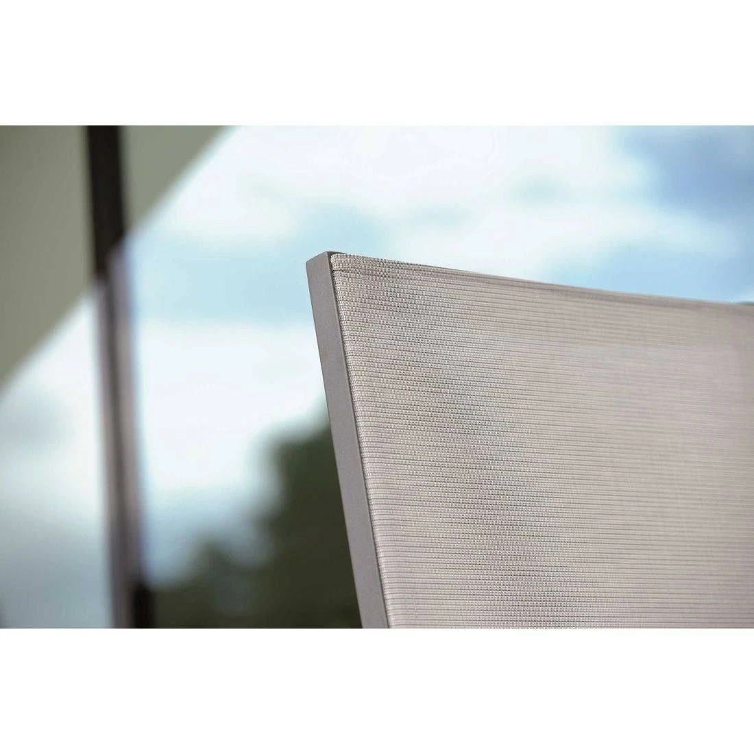 Stern New Top Klappsessel Aluminium/Textilene Anthrazit/Silber 5 Stern New Top Klappsessel Aluminium/Textilene Anthrazit/Silber – Bild 3