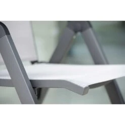 Stern New Top Klappsessel Aluminium/Textilene Anthrazit/Silber 11 Stern New Top Klappsessel Aluminium/Textilene Anthrazit/Silber -Garten Leben 960226 4