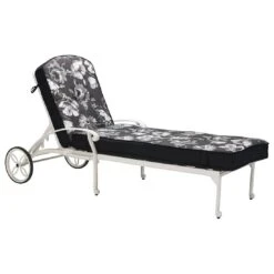 Hartman Amalfi Gartenliege Aluminiumguss Weiß