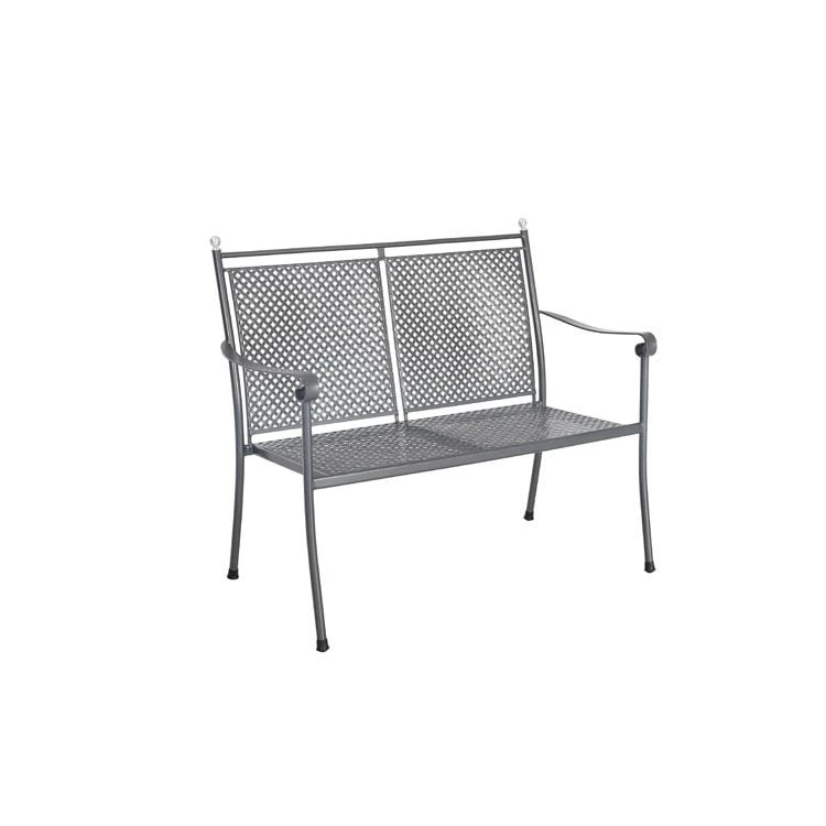 Royal Garden Excelsior Gartenbank 109,5cm Streckmetall Eisengrau 3 Royal Garden Excelsior Gartenbank 109,5cm Streckmetall Eisengrau