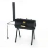 Joes BBQ 16" Sloppy Joe Smoker 115x55x145cm Stahl Schwarz -Garten Leben 996196 1