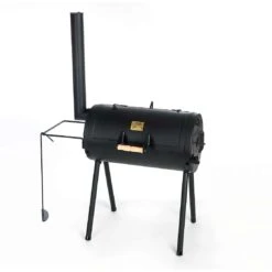 Joes BBQ 16" Sloppy Joe Smoker 115x55x145cm Stahl Schwarz