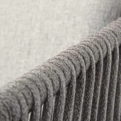 Acamp Manhattan Gartensessel Aluminium/Rope/Polster Anthrazit/Silbergrau 12 Acamp Manhattan Gartensessel Aluminium/Rope/Polster Anthrazit/Silbergrau -Garten Leben acamp manhattan diningsessel aluminium rope polster 1258447 3