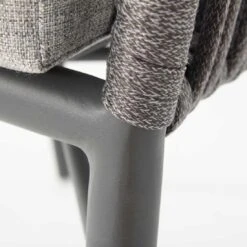 Acamp Manhattan Gartensessel Aluminium/Rope/Polster Anthrazit/Silbergrau 14 Acamp Manhattan Gartensessel Aluminium/Rope/Polster Anthrazit/Silbergrau -Garten Leben acamp manhattan diningsessel aluminium rope polster 1258447 5