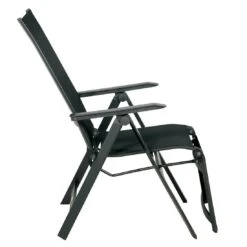 Acamp Urban Relaxsessel Aluminium/Textilene Anthrazit/Carbon -Garten Leben acamp urban relaxsessel aluminium textilene 878144 4