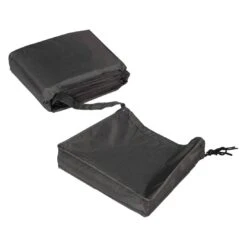 AeroCover Schutzhülle Für Ecklounge 270x270x90x65/90cm Polyester Uni Anthrazit -Garten Leben aero cover loungesethulle 270x270x90x65 90cm l form 4