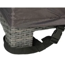 AeroCover Schutzhülle Für Ecklounge 270x270x90x65/90cm Polyester Uni Anthrazit -Garten Leben aero cover loungesethulle 270x270x90x65 90cm l form 7