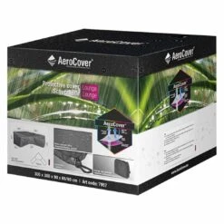 AeroCover Schutzhülle Für Ecklounge 300x300x90x65/90cm Polyester Uni Anthrazit -Garten Leben aero cover loungesethulle 300x300x90x65 90cm l form 5