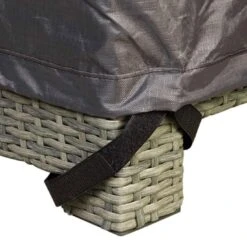AeroCover Schutzhülle Für Ecklounge 300x300x90x65/90cm Polyester Uni Anthrazit -Garten Leben aero cover loungesethulle 300x300x90x65 90cm l form 6