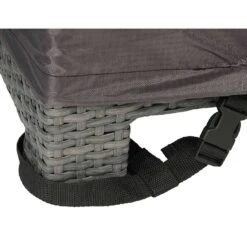 AeroCover Schutzhülle Für Ecklounge 255x255x100x70cm Polyester Uni Anthrazit -Garten Leben aerocover loungesethulle 255x255x100x70cm l form 10