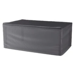AeroCover Gartentisch Schutzhülle 180x110x70cm Polyester Uni Anthrazit -Garten Leben aerocover sitzgruppenhaube 180x110x70cm polyester anthrazit 1008934 2