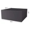 AeroCover Gartenmöbel-Set Schutzhülle 200x150x85cm Polyester Uni Anthrazit 1 AeroCover Gartenmöbel-Set Schutzhülle 200x150x85cm Polyester Uni Anthrazit -Garten Leben aerocover sitzgruppenhaube 200x150x85cm polyester 1360978 1