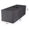 AeroCover Auflagentasche 200x75x60cm Polyester Uni Anthrazit