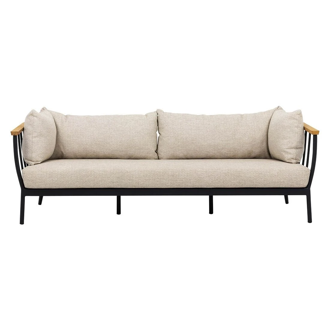 Apple Bee Condor Loungebank Inkl. Loungetisch Schwarz/Natur 5 Apple Bee Condor Loungebank Inkl. Loungetisch Schwarz/Natur – Bild 3