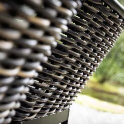 Apple Bee Milou Loungesessel Aluminium/Rope/Bee Wett Schwarz/Willow -Garten Leben apple bee milou lounge loungesessel aluminium rope bee wett black willow nature grey 1098551 6