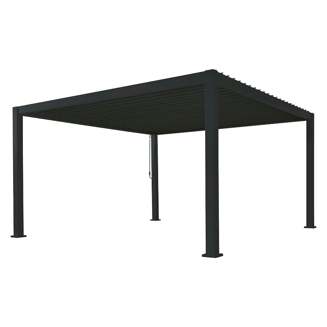 Best Cadiz Gartenpergola 300x400cm Aluminium Anthrazit 3 Best Cadiz Gartenpergola 300x400cm Aluminium Anthrazit