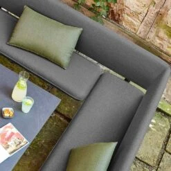 Best Beyond Babylon Bravour Gartenbank Edelstahl/Horizon Silber/Marengo -Garten Leben best beyond babylon 4 sitzerbank 200cm edelstahl horizon 1380591 3 1