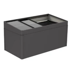 Biohort Frühbeetaufsatz Für Hochbeet Dunkelgrau-Metallic -Garten Leben biohort fruhbeetaufsatz hochbeet 200x101x23 cm dunkelgrau metallic 1326614 2