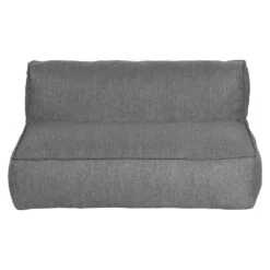 Blomus Grow Loungebank Kunstfaser Coal -Garten Leben blomus grow 2er sitz kunstfaser 1411633 3