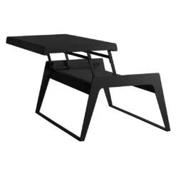 Cane-Line Chill-out Loungetisch 66x90 Cm Aluminium Lava Grey -Garten Leben cane line chill out loungetisch 66x90 cm aluminium 1463322 3