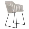 Cane-Line Choice Gartenstuhl Stahl/Polypropylen Kufe Black/Taupe -Garten Leben cane line choice gartenstuhl stahl polypropylen kufe 1479646 1