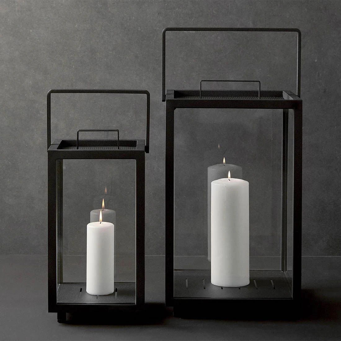 Cane-Line Lighthouse Laterne 23x23x42 Cm Aluminium Lava Grey 7 Cane-Line Lighthouse Laterne 23x23x42 Cm Aluminium Lava Grey – Bild 5