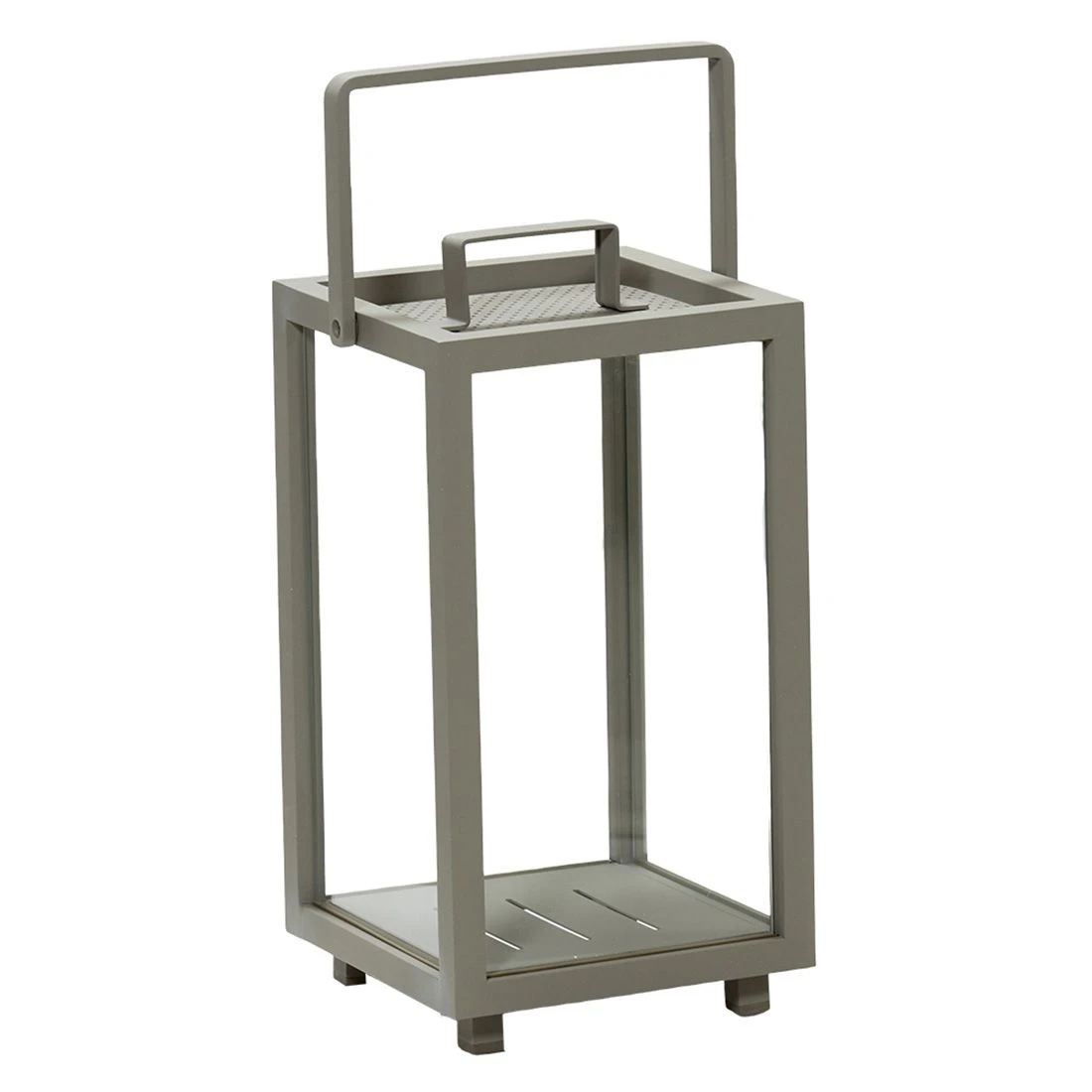 Cane-Line Lighthouse Laterne 23x23x42 Cm Aluminium Taupe 3 Cane-Line Lighthouse Laterne 23x23x42 Cm Aluminium Taupe