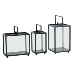 Cane-Line Lighthouse Laterne 33x33x54 Cm Aluminium Lava Grey -Garten Leben cane line lighthouse laterne 33x33x54cm aluminium 1463685 3