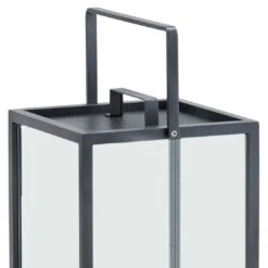 Cane-Line Lighthouse Laterne 33x33x54 Cm Aluminium Lava Grey -Garten Leben cane line lighthouse laterne 33x33x54cm aluminium 1463685 4