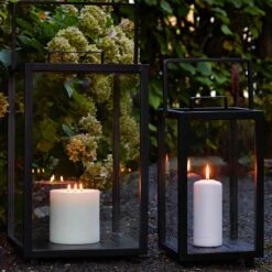 Cane-Line Lighthouse Laterne 33x33x54 Cm Aluminium Lava Grey -Garten Leben cane line lighthouse laterne 33x33x54cm aluminium 1463685 7