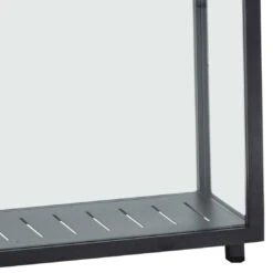 Cane-Line Lighthouse Laterne 46x23x42 Cm Rechteckig Aluminium Lava Grey -Garten Leben cane line lighthouse laterne 46x23x42 cm rechteckig aluminium 1463762 4