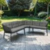 Cane-Line Ocean Ecklounge Aluminium/Rope Dark Grey 1 Cane-Line Ocean Ecklounge Aluminium/Rope Dark Grey -Garten Leben cane line ocean loungeecke aluminium rope 1480086 1