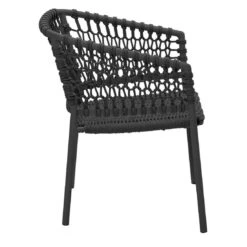 Cane-Line Ocean Stapelsessel Aluminium/Rope Dark Grey -Garten Leben cane line ocean stapelsessel aluminium rope 1464081 3