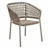 Cane-Line Ocean Stapelsessel Aluminium/Rope Taupe -Garten Leben cane line ocean stapelsessel aluminium rope 1464092 1