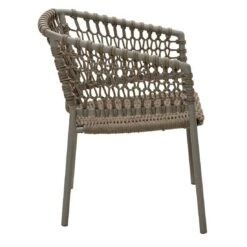 Cane-Line Ocean Stapelsessel Aluminium/Rope Taupe -Garten Leben cane line ocean stapelsessel aluminium rope 1464092 3