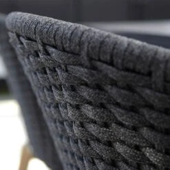 Cane-Line Peacock Gartensessel Teak/Rope Dark Grey/Natur -Garten Leben cane line peacock gartensessel teak aluminium rope 1465038 5