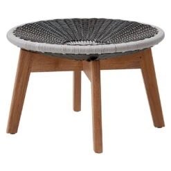 Cane-Line Peacock Hocker Teak/Geflecht Grey/Light Grey/Grey 7 Cane-Line Peacock Hocker Teak/Geflecht Grey/Light Grey/Grey -Garten Leben cane line peacock hocker teak geflecht 1480185 3